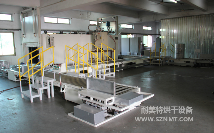 自動輸送式蒸汽隧道爐圓桶輸送線 自動輸送式蒸汽隧道爐圓桶輸送線